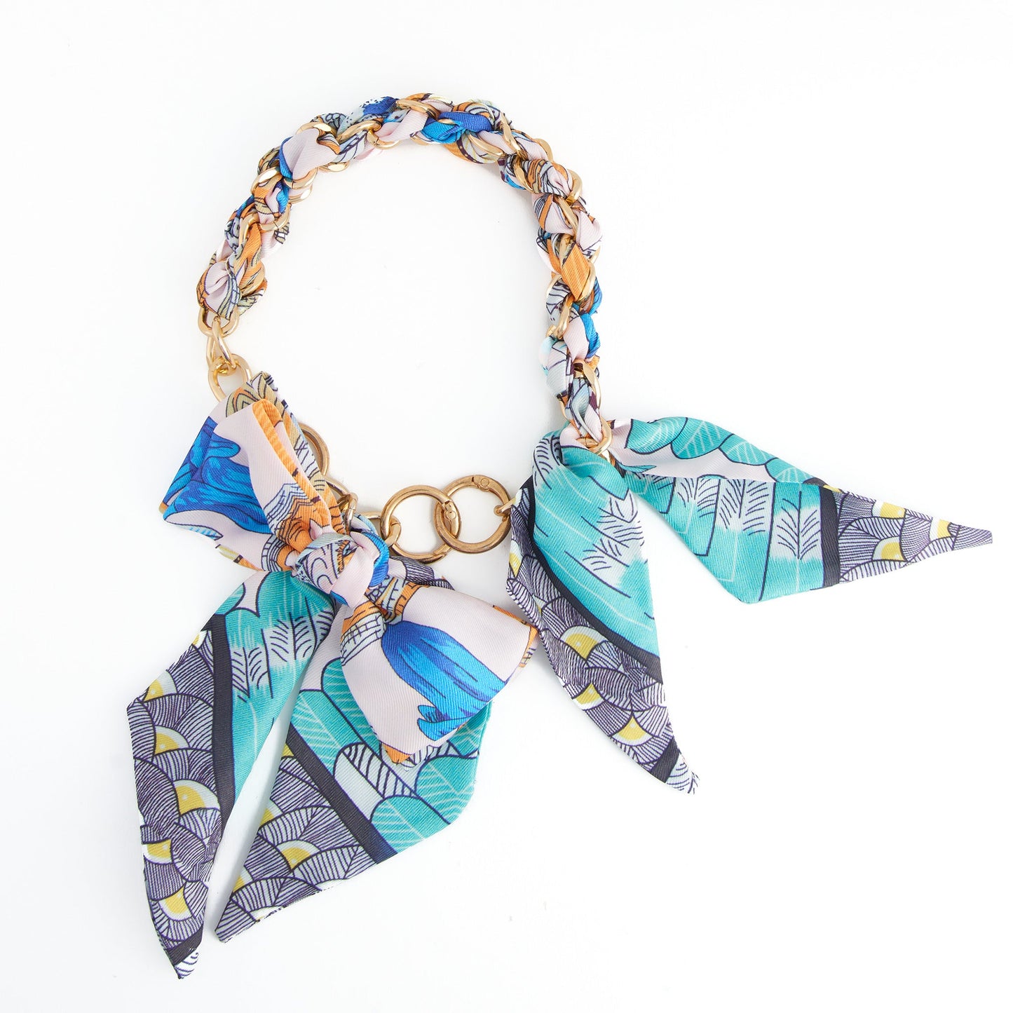 Talia Braided Scarf Bag Strap