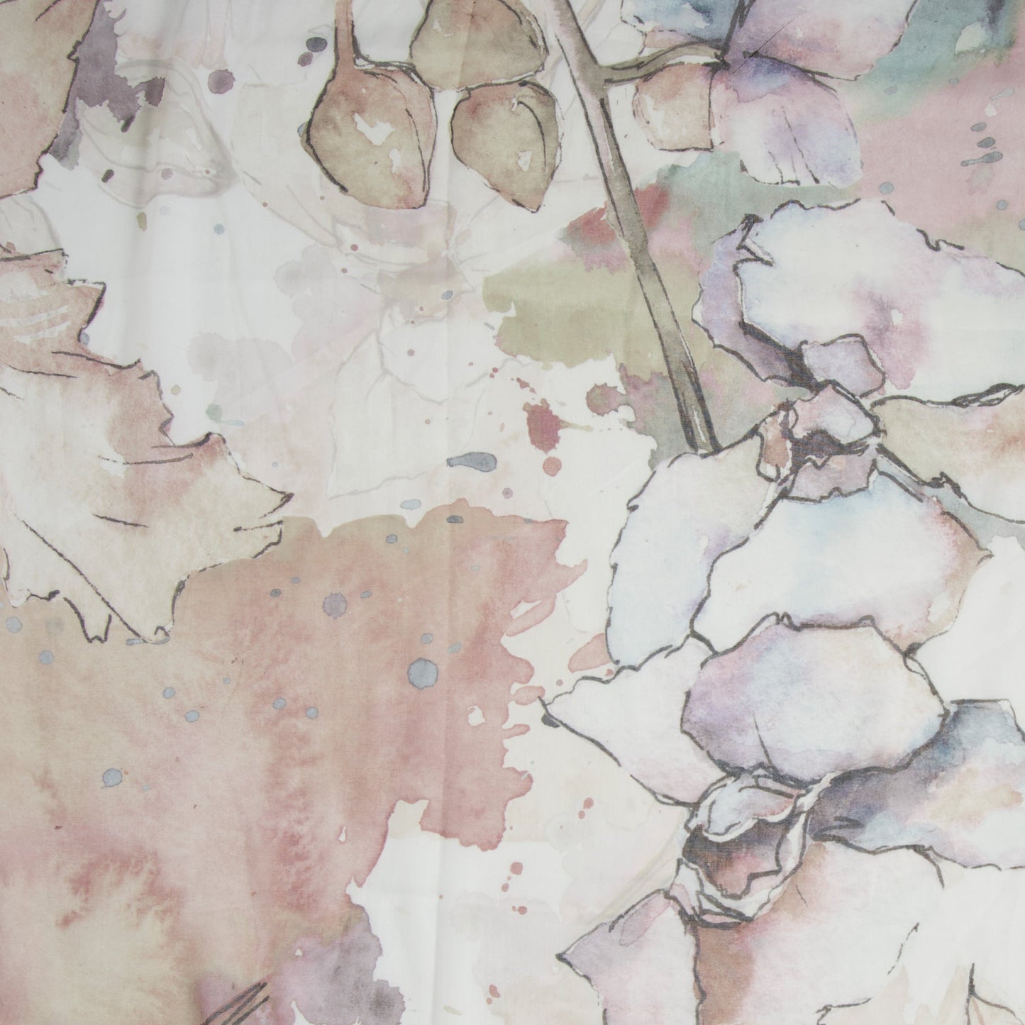 Jaden Watercolor Floral Lightweight Scarf