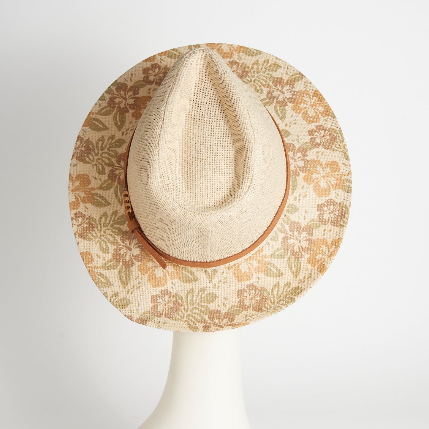 Gianna Floral Panama Hat