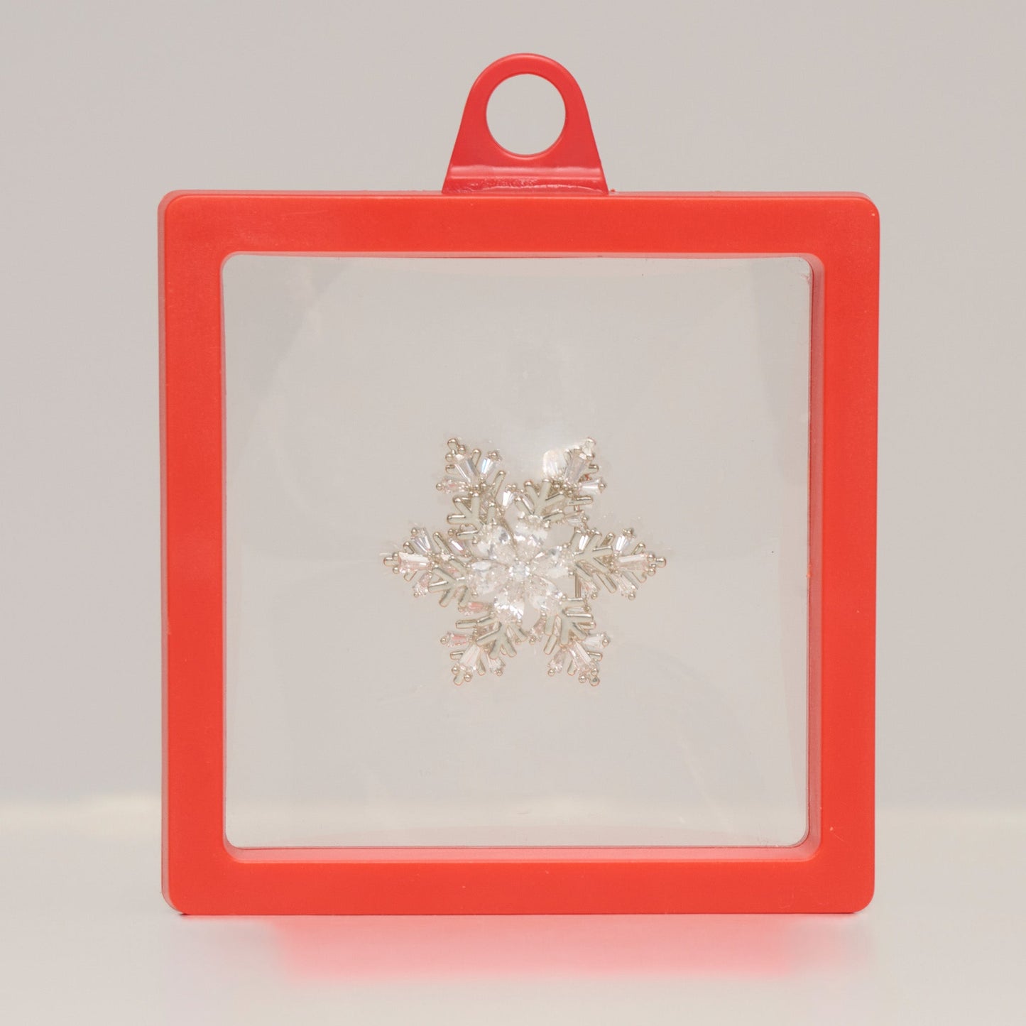 Holiday Spinning Snowflake Brooch