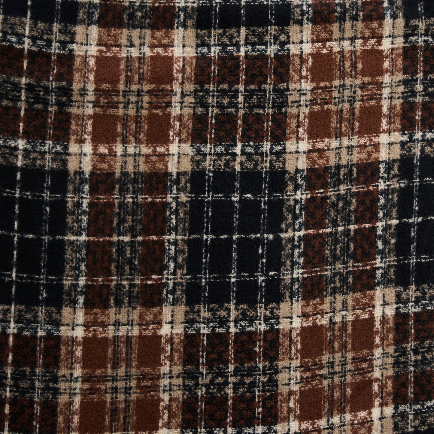 Rory Classic Plaid Fringe Scarf