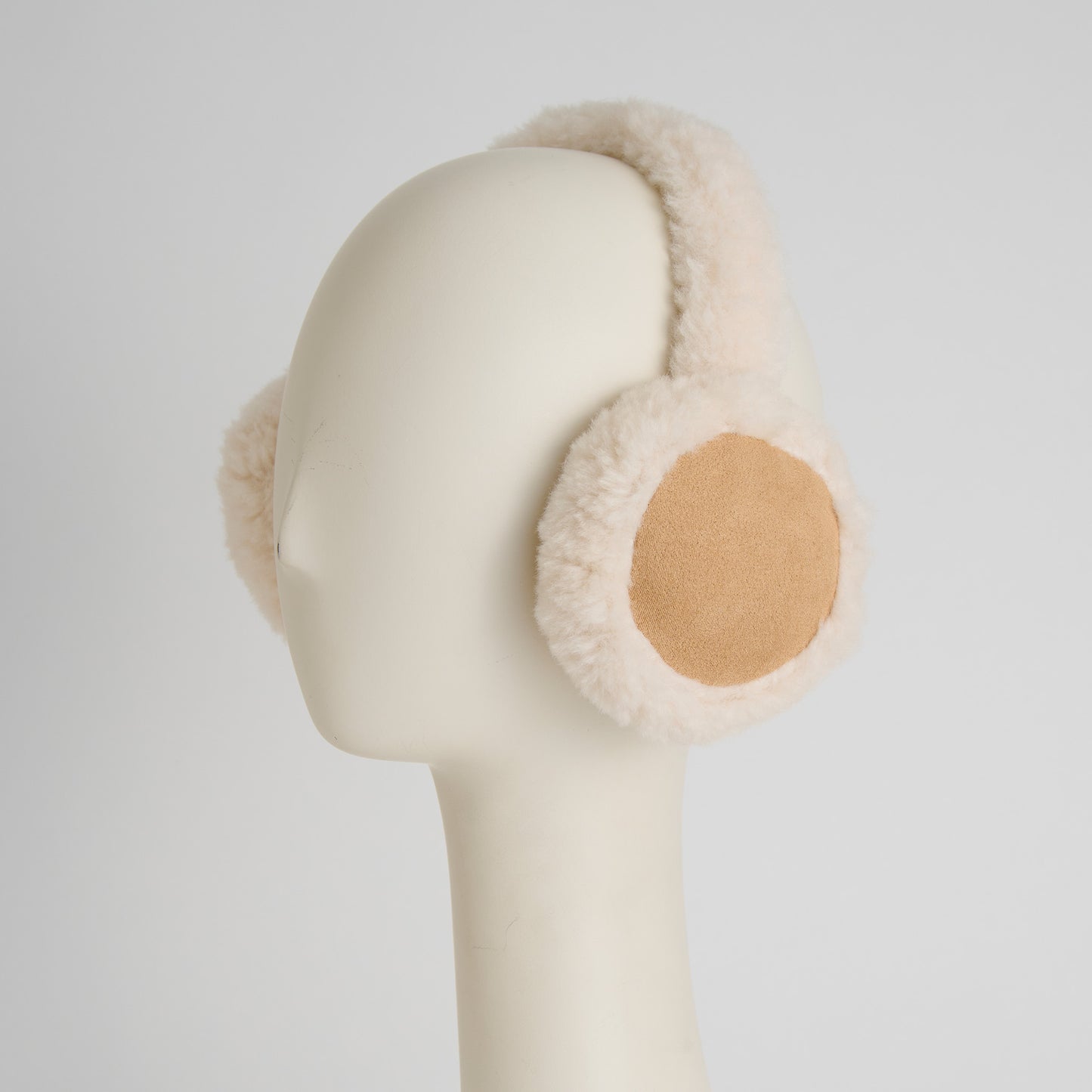 Riley Sherpa Lined Faux Suede Earmuffs
