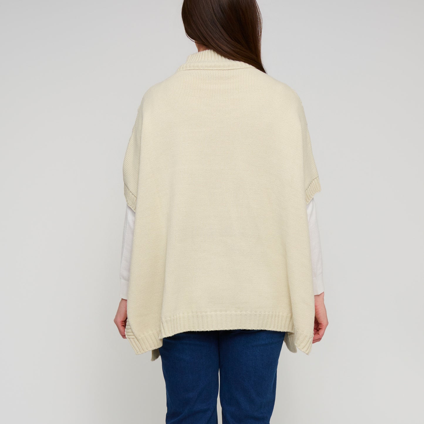 Mavi Cable Knit Poncho