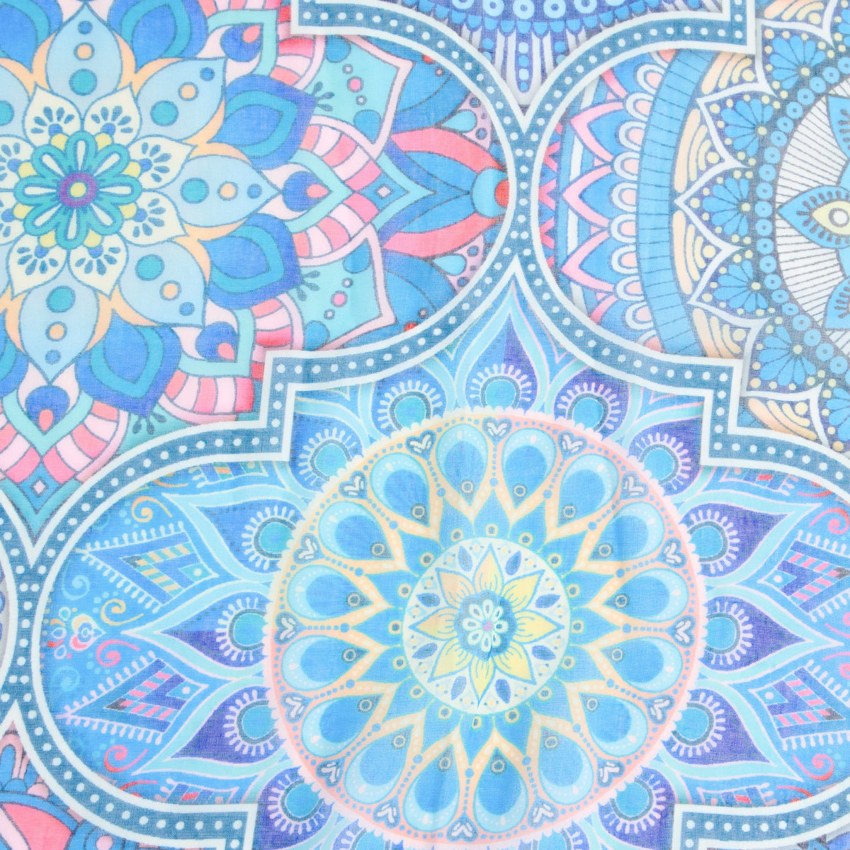 Kirana Mandala Print Lightweight Scarf
