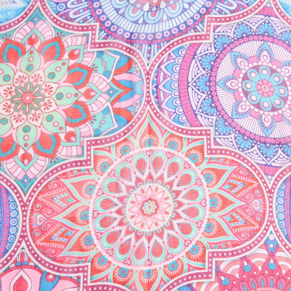 Kirana Mandala Print Lightweight Scarf