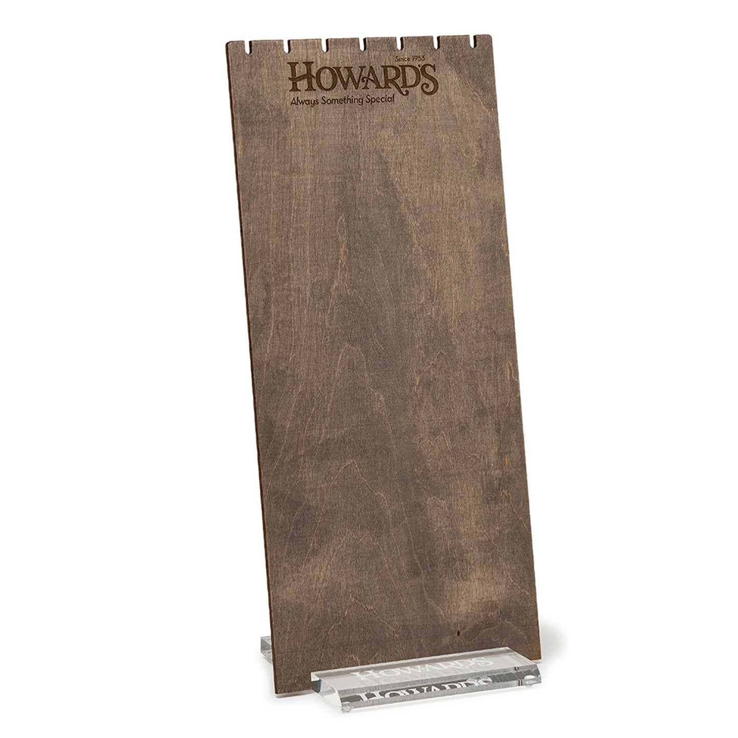 Wood Easel Necklace Display 18"
