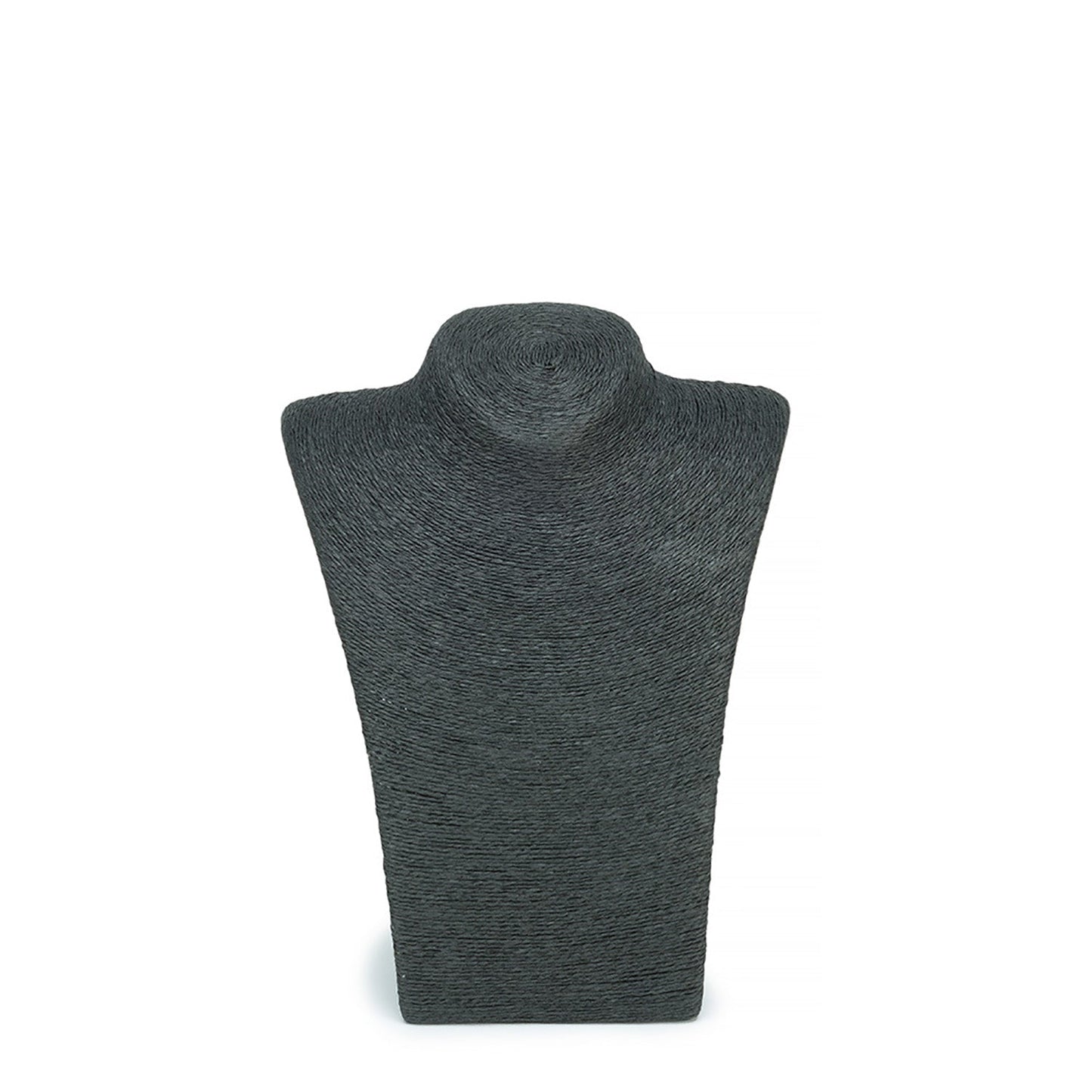 Black Raffia 12" Bust Form