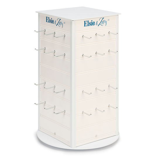 4-Sided 50 Peg Elsie & Zoey  Display