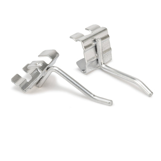 2" White Slide Hook