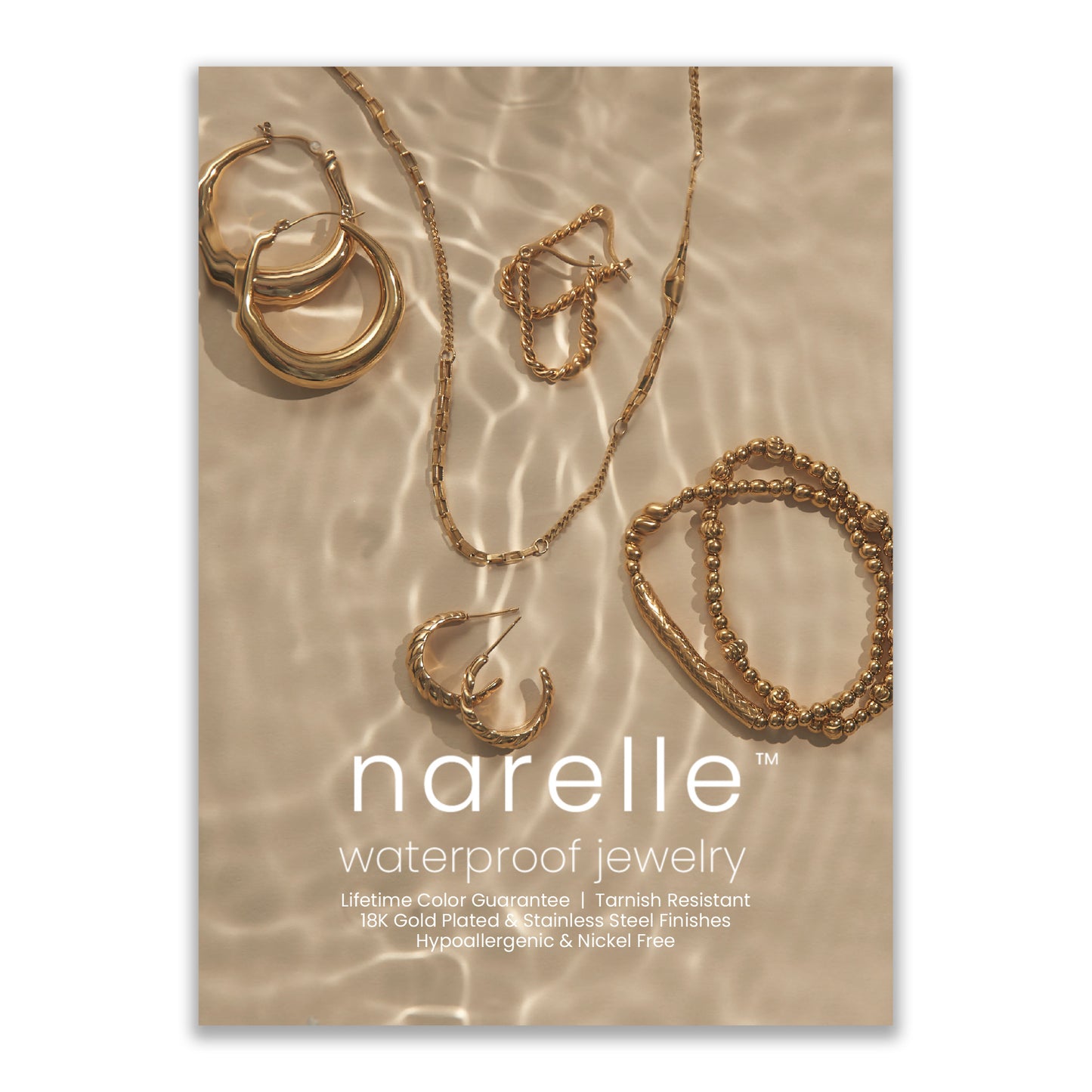 5x7 Easel Back Narelle Tabletop Sign