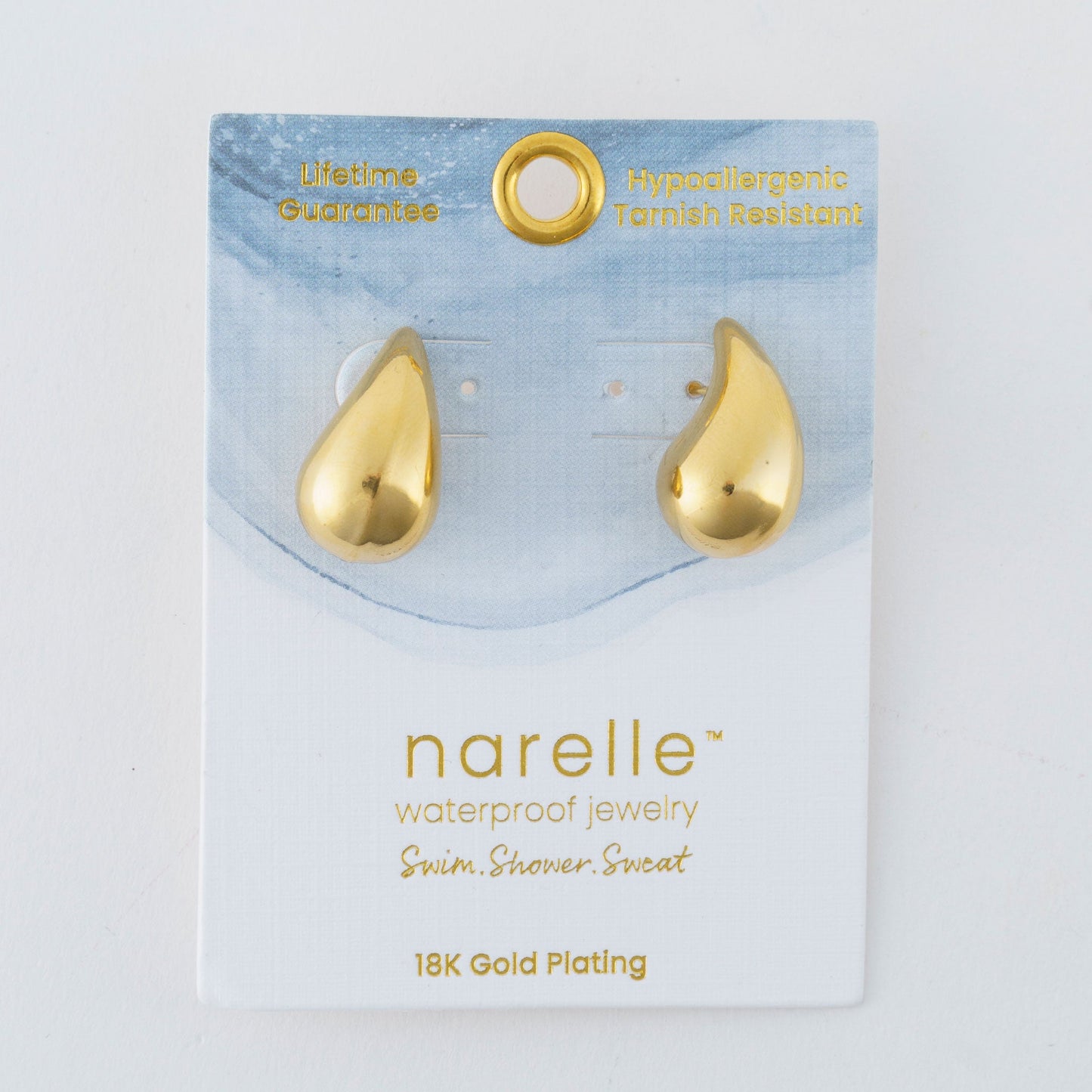 Narelle Waterproof Tear Drop Earrings