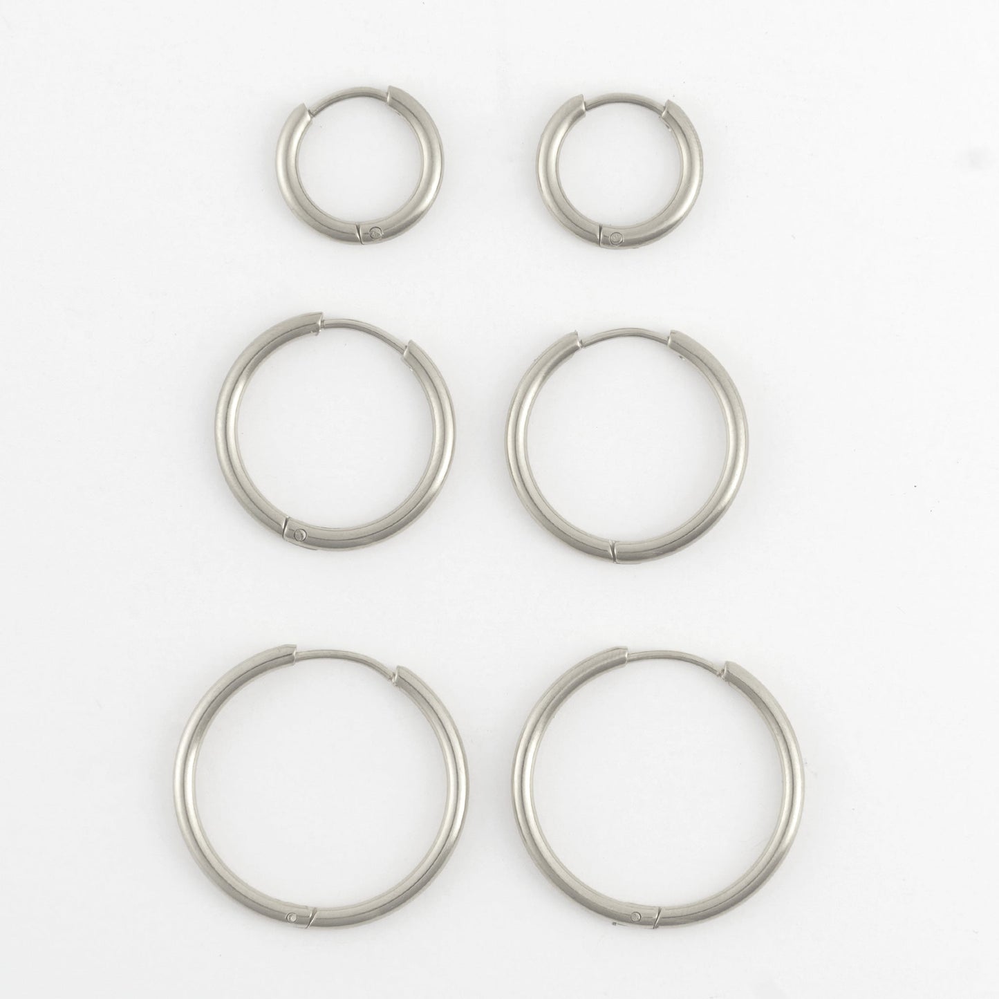 Narelle Waterproof Classic Hoop Earring Trio