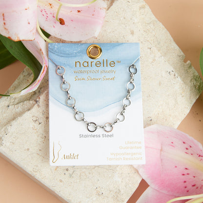 Narelle Waterproof Linked Chain Anklet