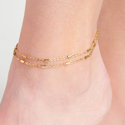 Narelle Waterproof Dainty Bar Anklet