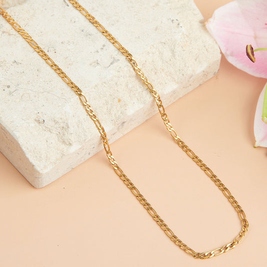 Narelle Waterproof Figaro Chain Necklace