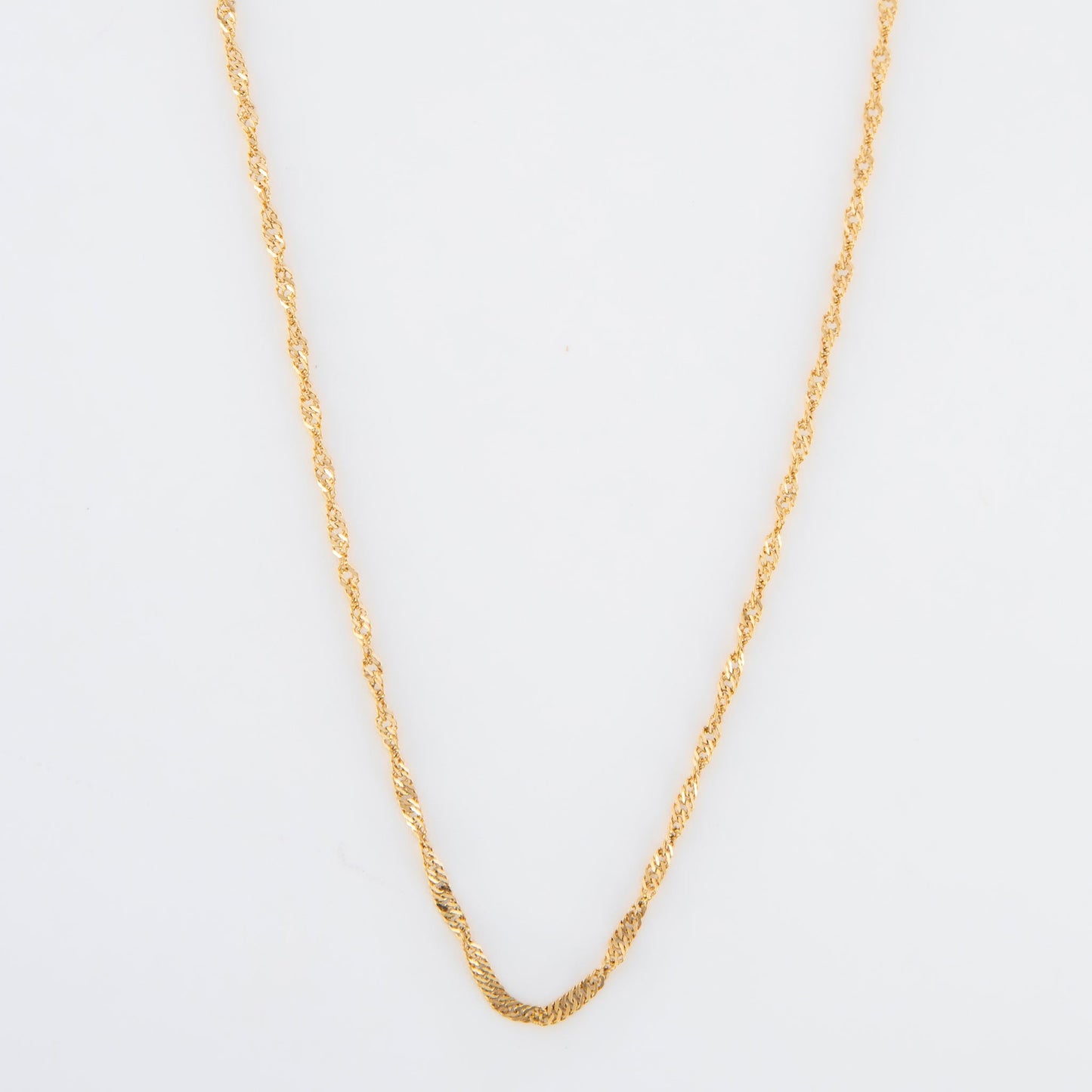 Narelle Waterproof Twisted Chain Necklace