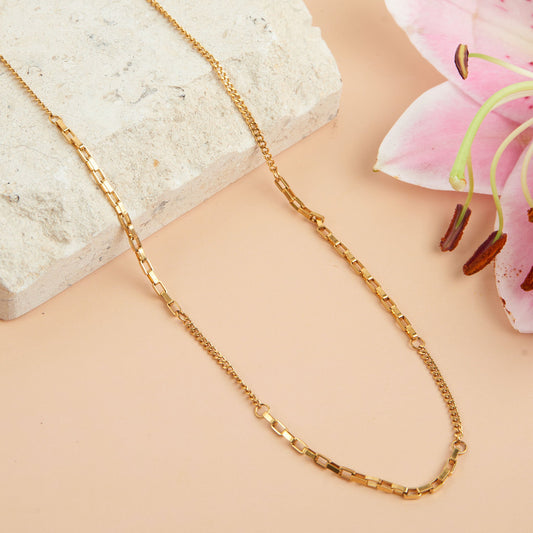 Narelle Waterproof Multi Box Chain Necklace