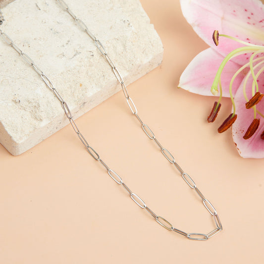 Narelle Waterproof Paperclip Chain Necklace