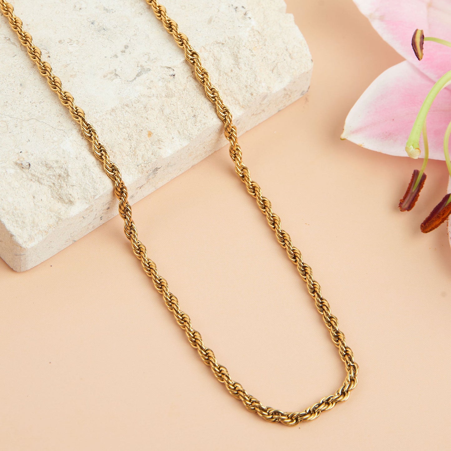 Narelle Waterproof Rope Chain Necklace