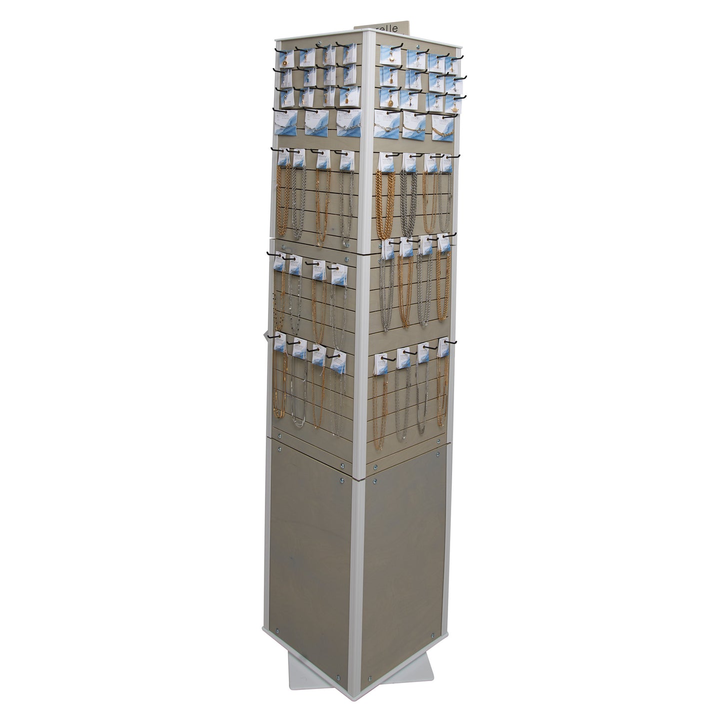 224 Piece Narelle 4 Sided Spinning Floor Fixture Display