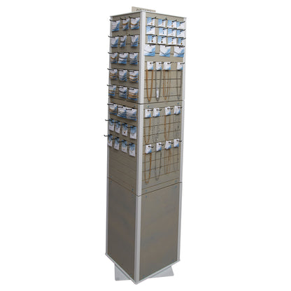 224 Piece Narelle 4 Sided Spinning Floor Fixture Display