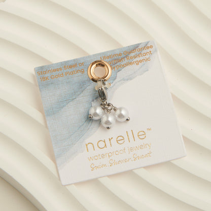 Narelle Waterproof Pearl Charm
