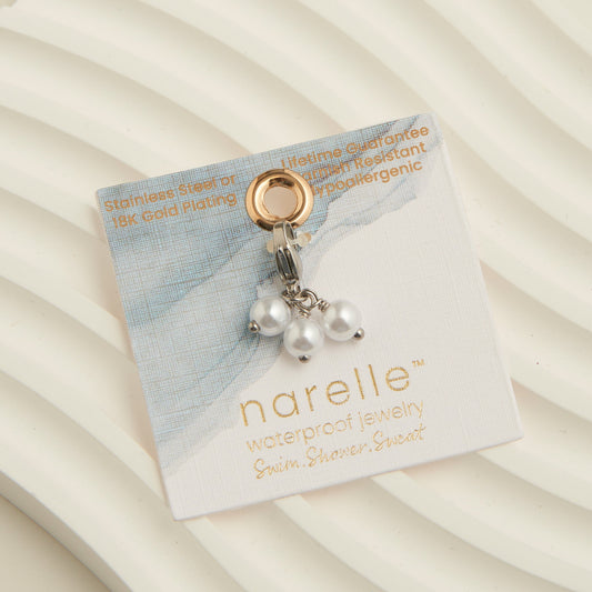 Narelle Waterproof Pearl Charm