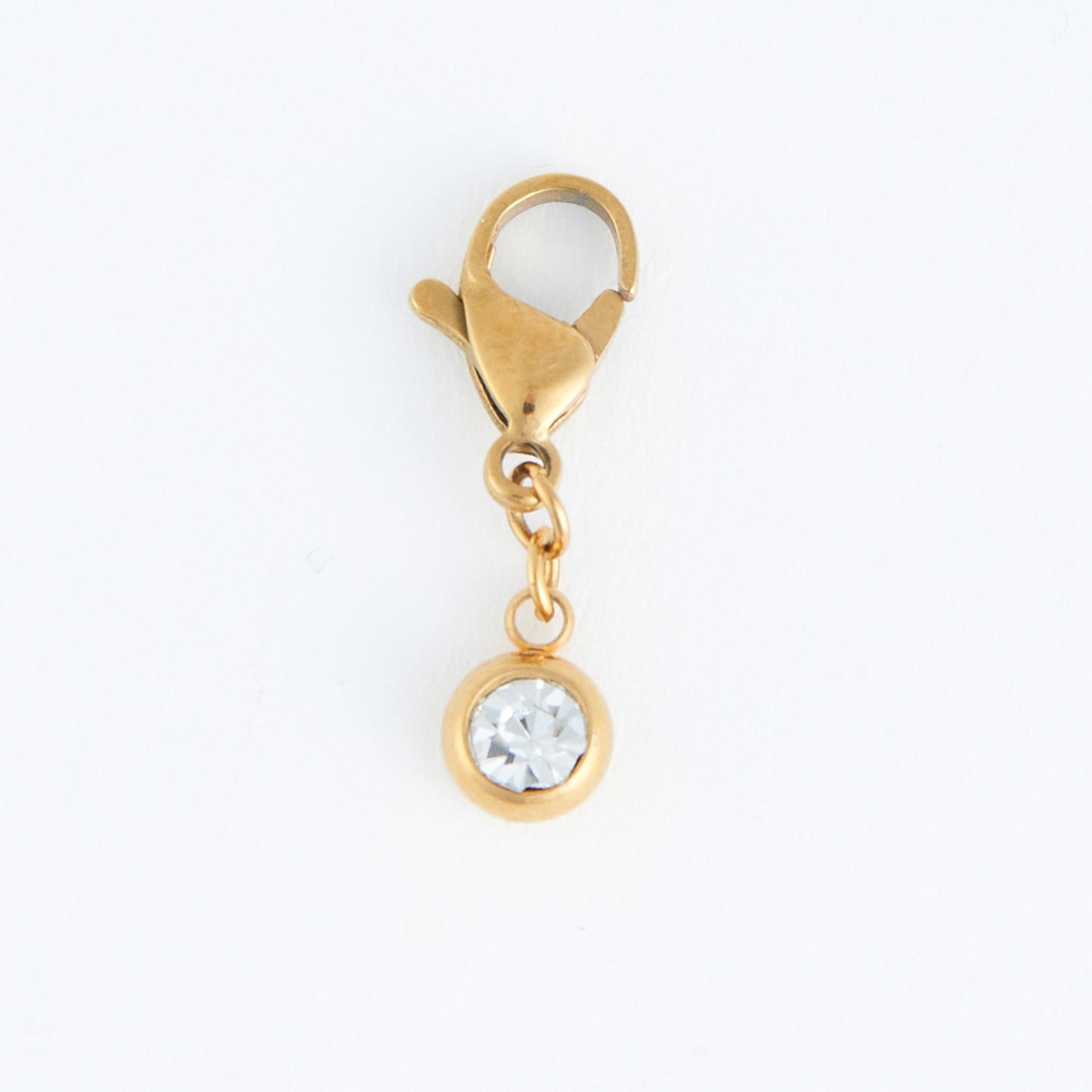 Narelle Waterproof Cubic Zirconia Drop Charm