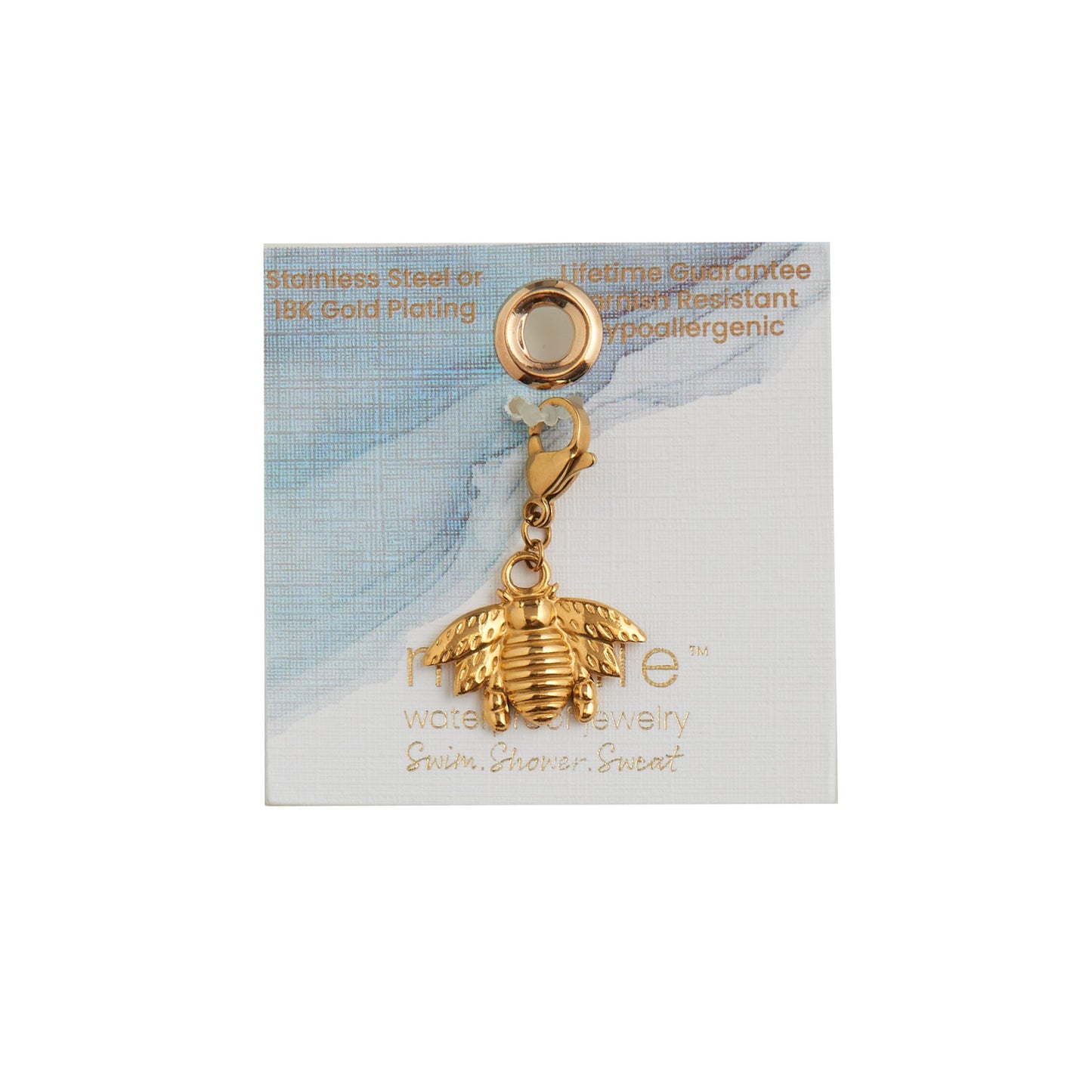 Narelle Waterproof Bee Charm