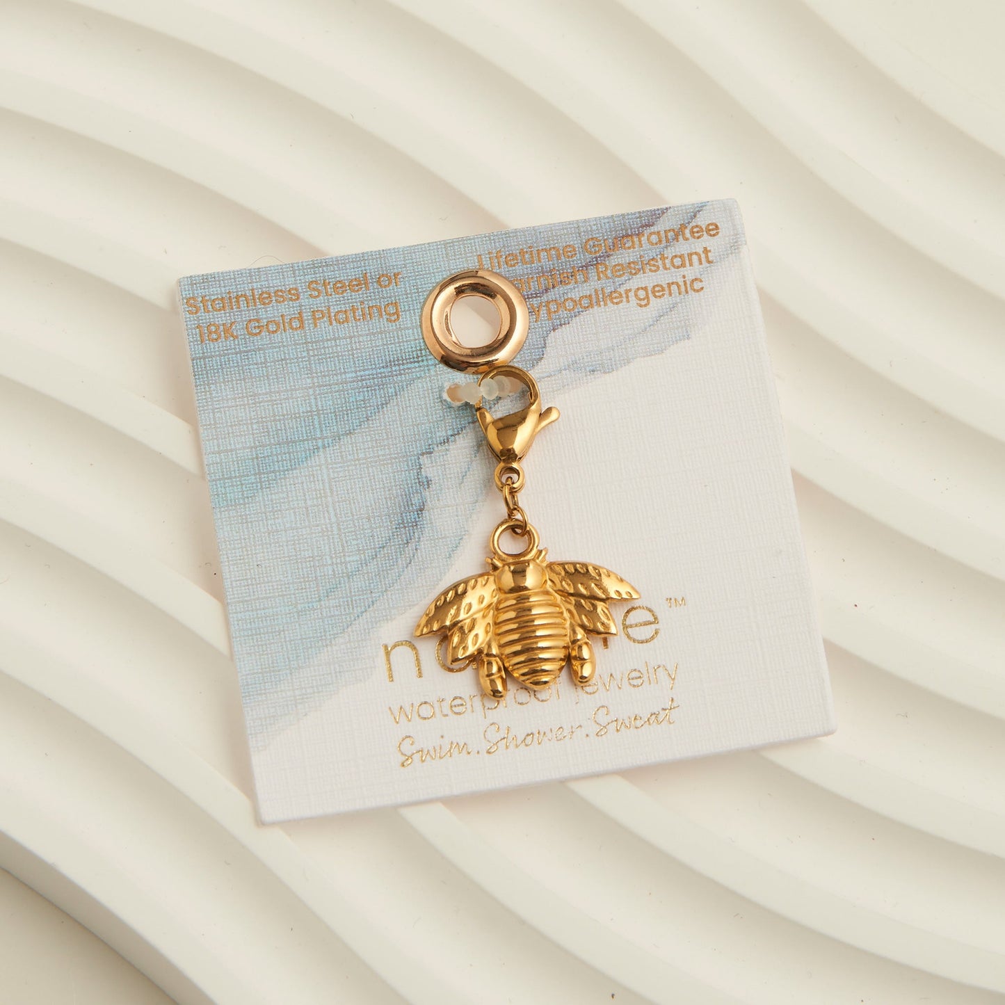 Narelle Waterproof Bee Charm
