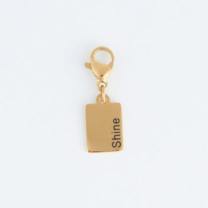 Narelle Waterproof Shine Tag Charm