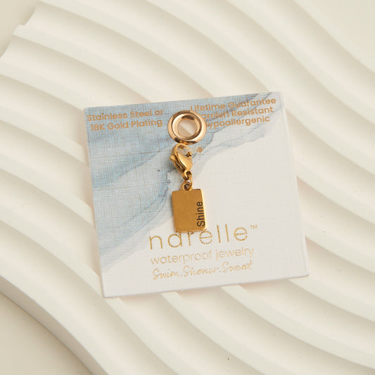 Narelle Waterproof Shine Tag Charm