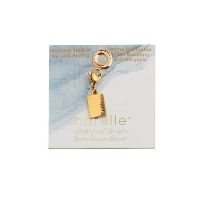 Narelle Waterproof Faith Tag Charm