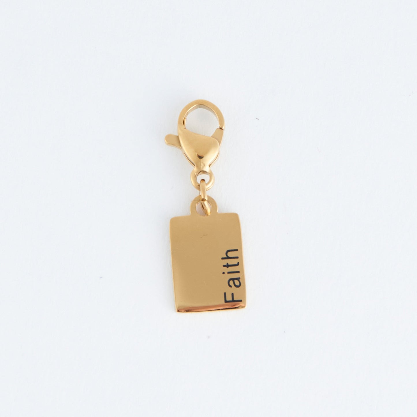 Narelle Waterproof Faith Tag Charm