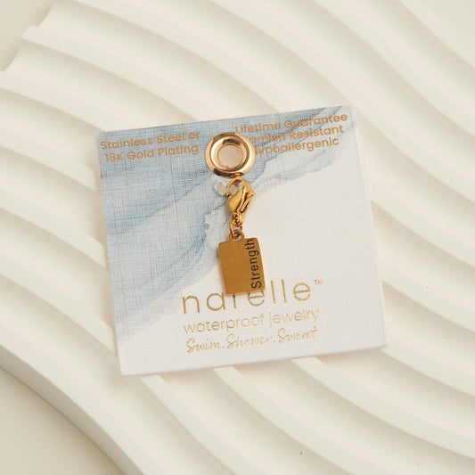 Narelle Waterproof Strength Tag Charm