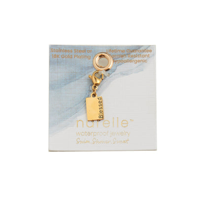 Narelle Waterproof Blessed Tag Charm