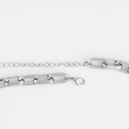 Narelle Waterproof Chunky Rectangle Link Chain Necklace