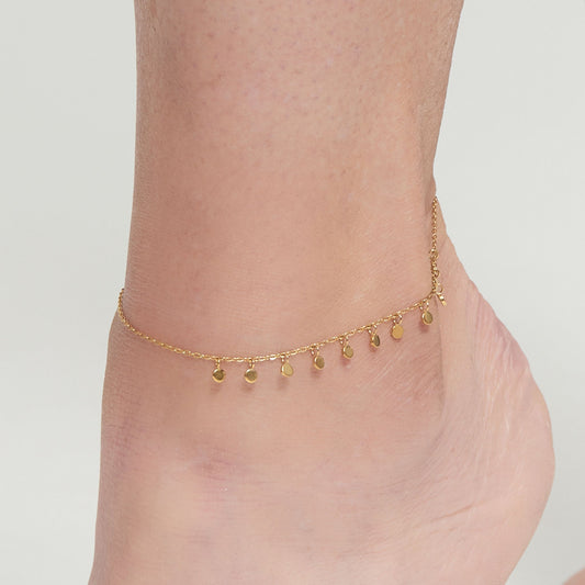 Narelle Waterproof Disc Chain Anklet