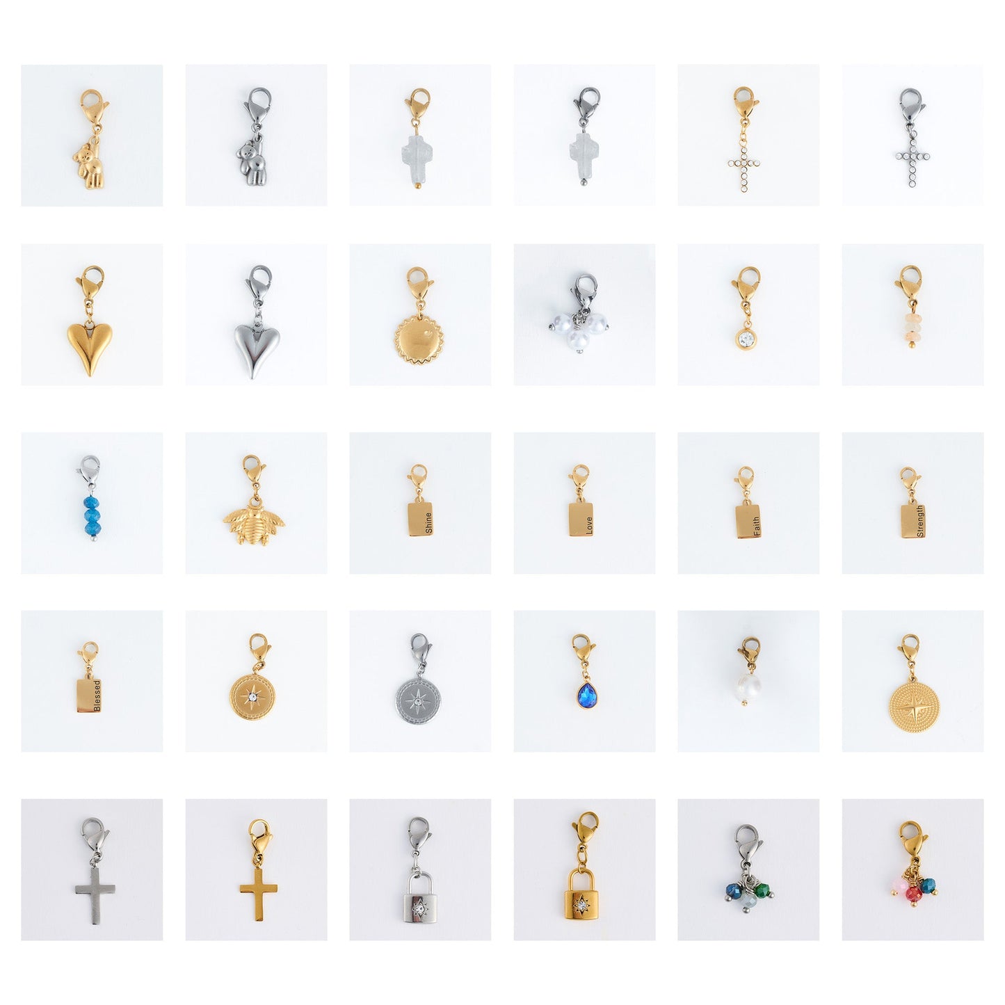 60 Piece Narelle Waterproof Charm Assortment