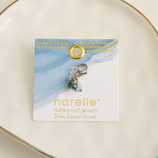 Narelle Waterproof Triple Bead Charm