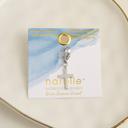 Narelle Waterproof Cross Charm