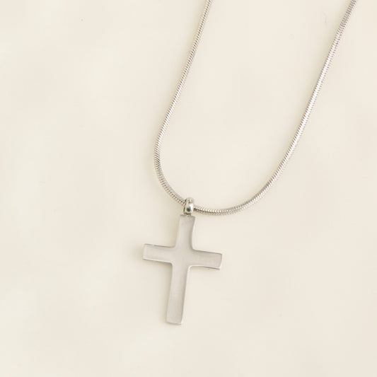 Narelle Waterproof Dainty Cross Charm Necklace