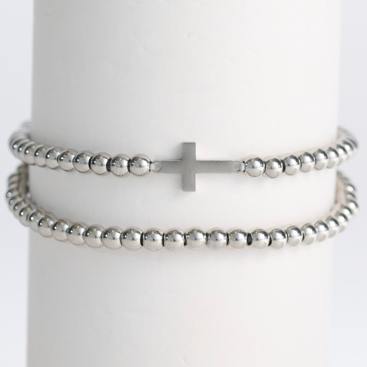 Narelle Waterproof Cross Stretch Bracelet Set