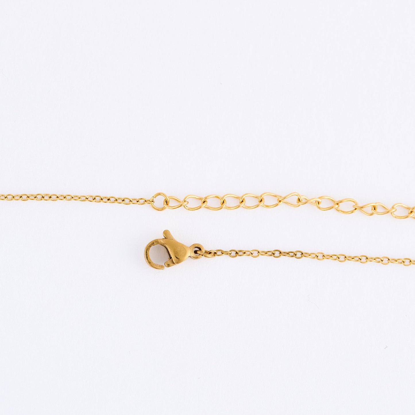 Narelle Waterproof Genuine Malachite Dainty Bar Necklace