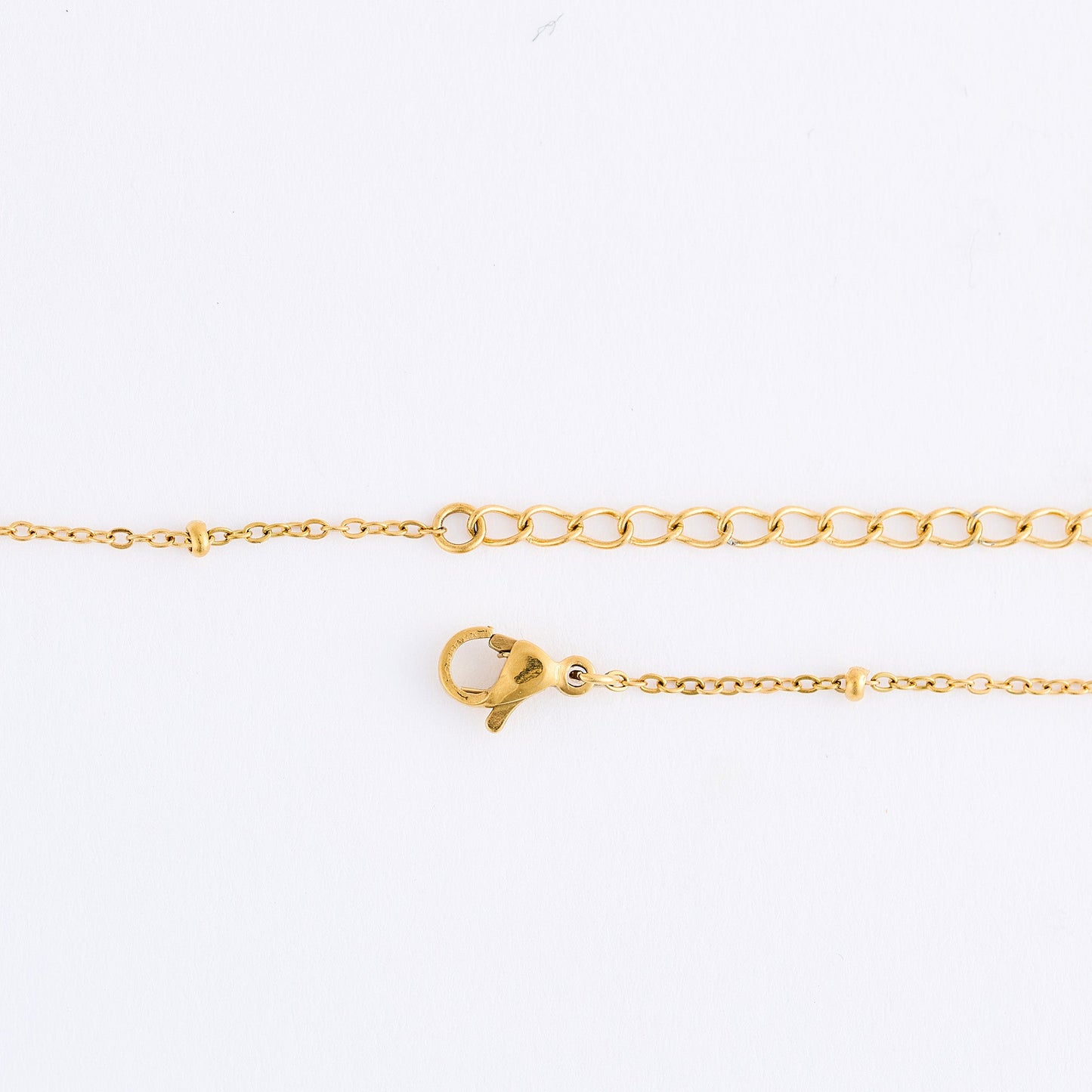 Narelle Waterproof Genuine Green Aventurine Dainty Necklace