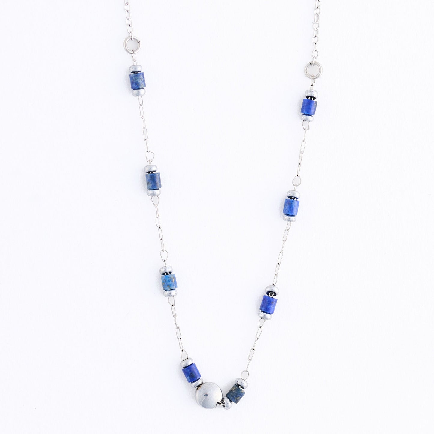 Narelle Waterproof Genuine Lapis Lazuli Dainty Necklace
