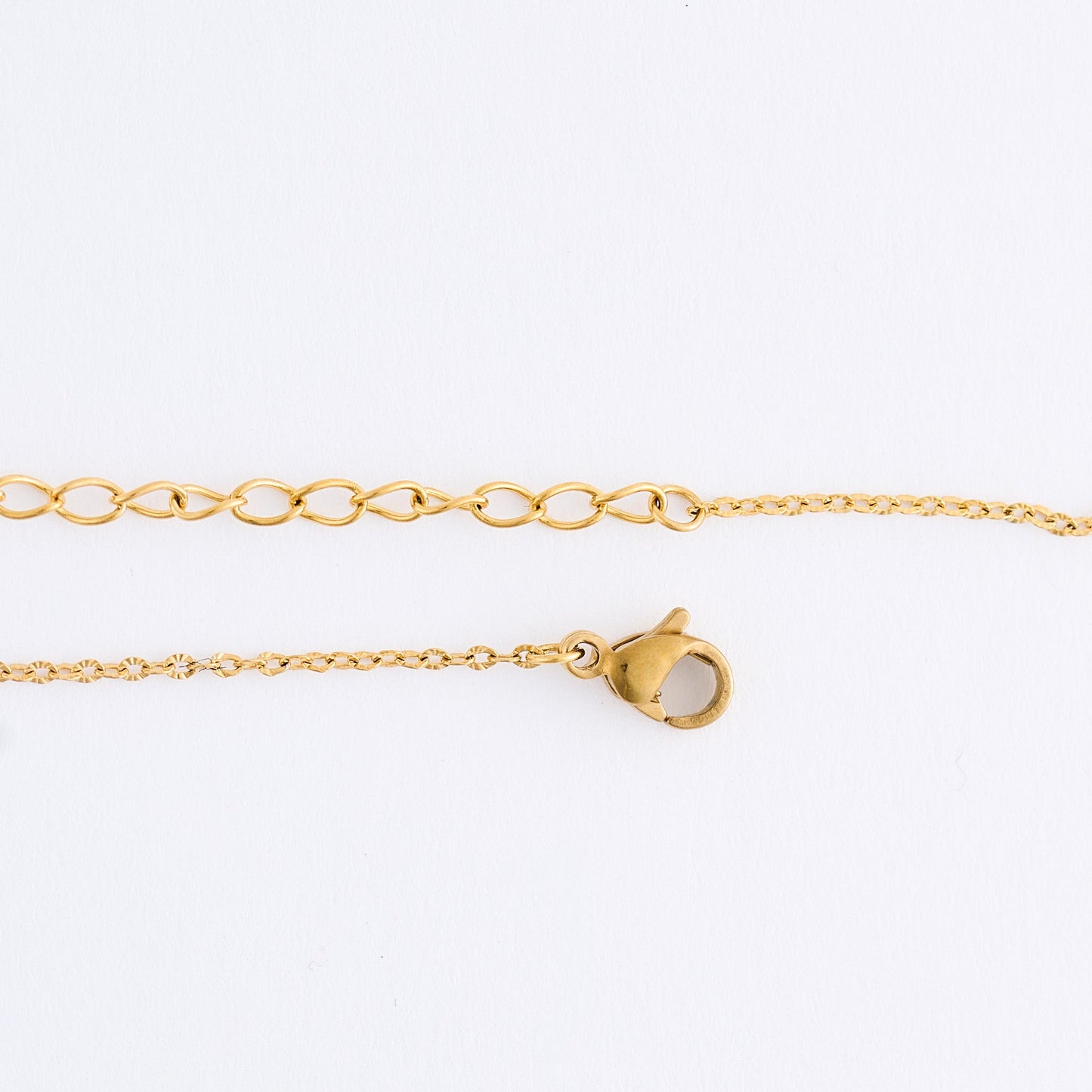 Narelle Waterproof Genuine Red Agate and Jasper Dainty Necklace