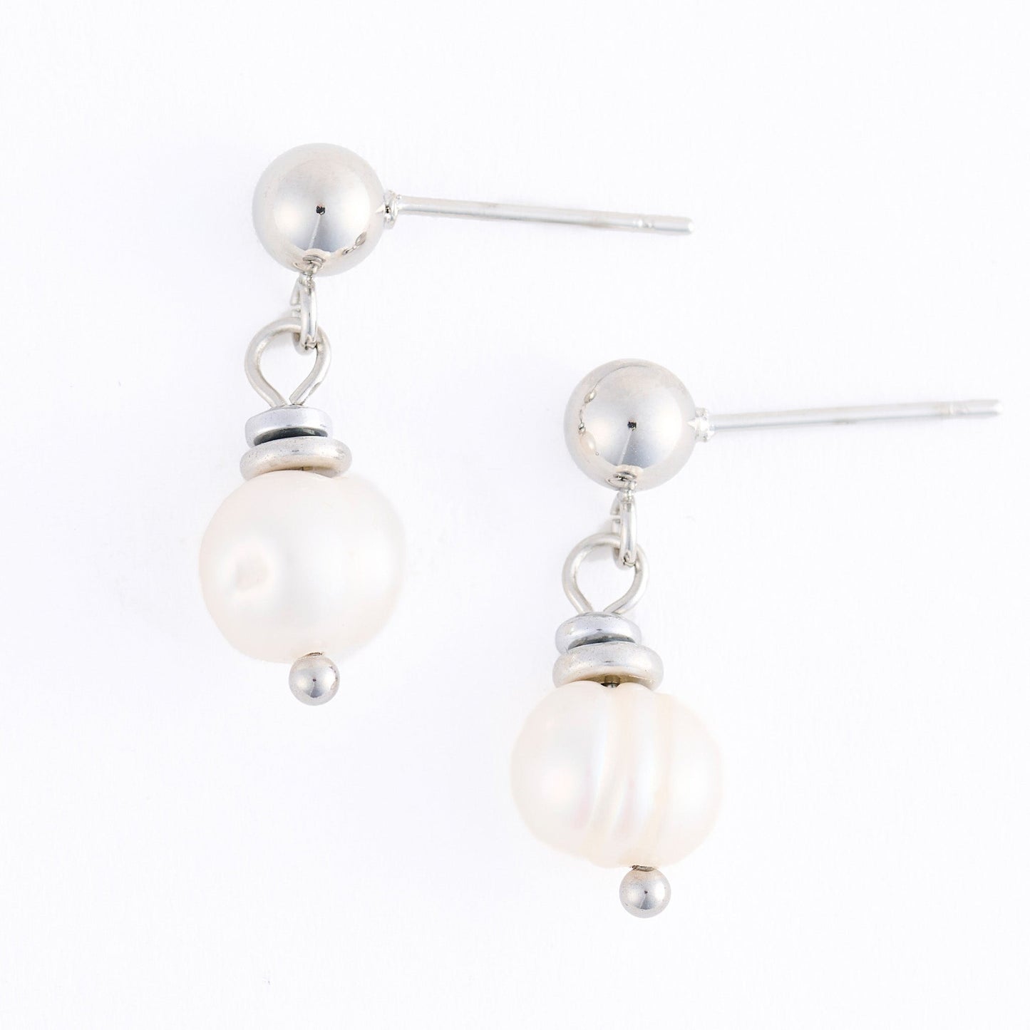 Narelle Waterproof Genuine Freshwater Pearl Drop Earrings