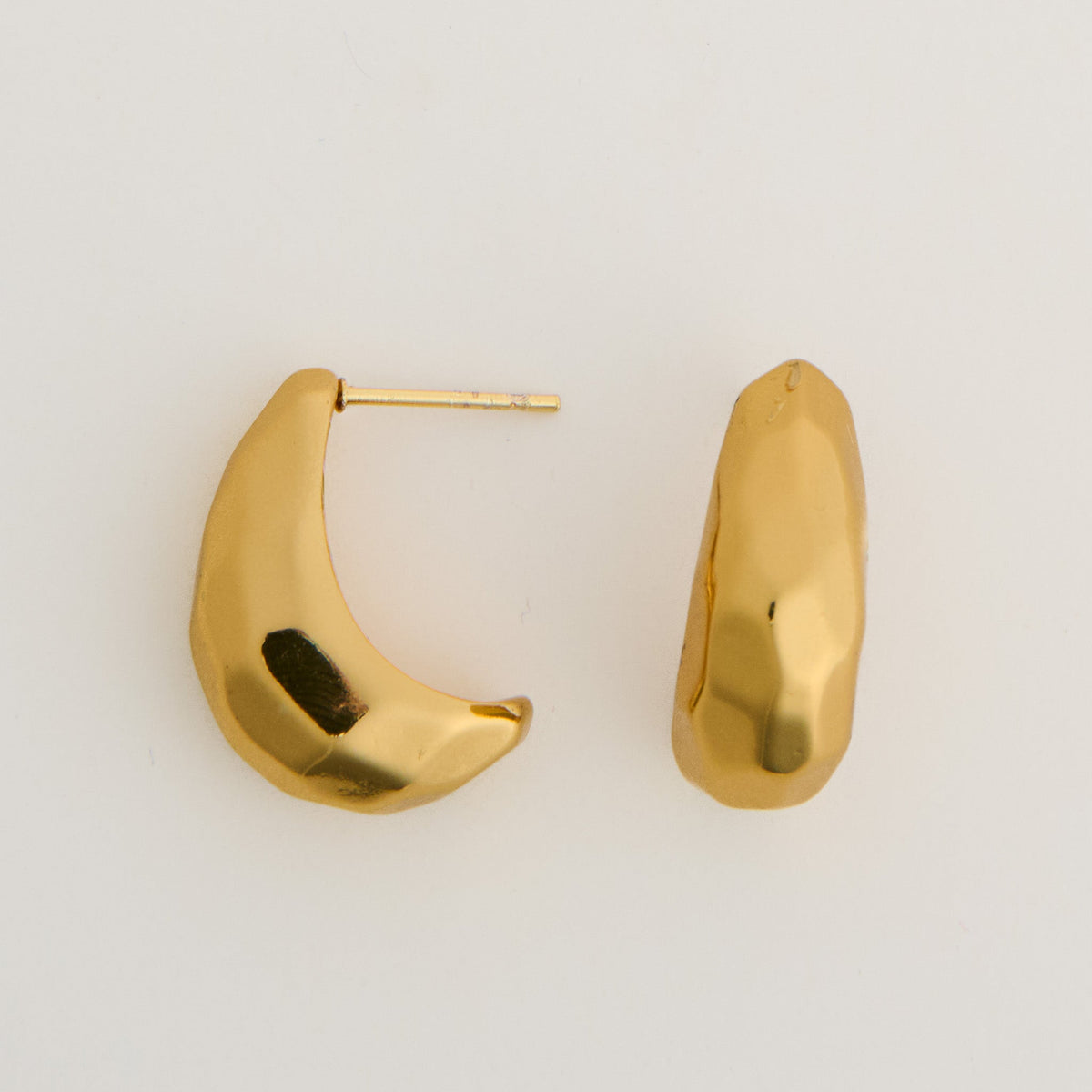 Narelle Waterproof Chunky Crescent Earrings