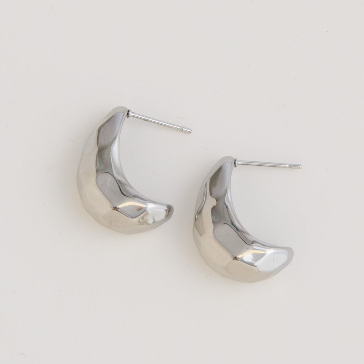 Narelle Waterproof Chunky Crescent Earrings